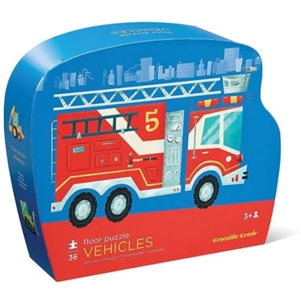 Fire truck 2025 floor puzzle