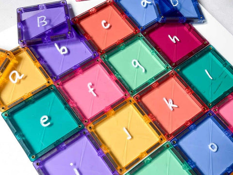 10 Ways to Use Magnetic Tiles in Literacy Activities