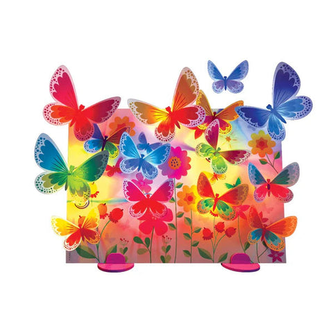 4M Glow 3D Butterfly Canvas