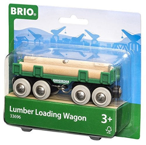 Brio World Lumber Loading Wagon