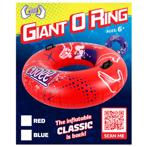 Cooee Inflatables Giant O Ring - Red