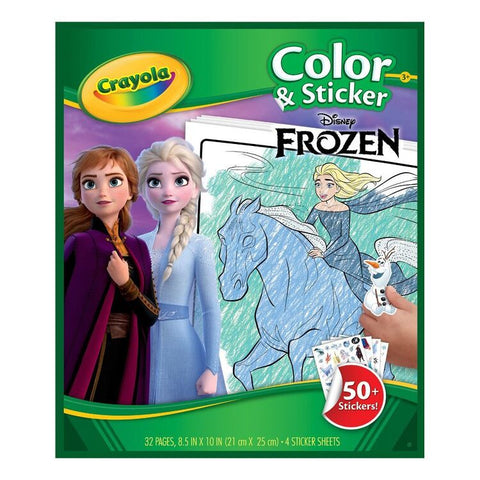 Crayola Colour & Sticker Book - Frozen