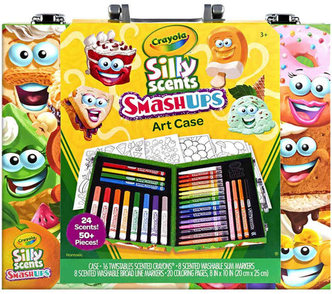 Crayola Silly Scents Smash Ups Mini Art Case