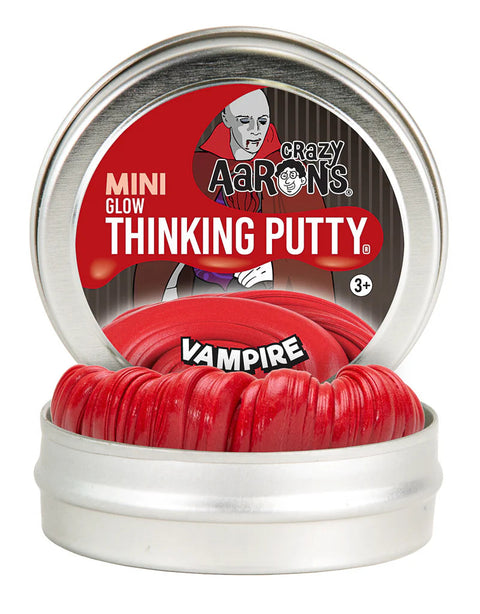 Crazy Aarons Thinking Putty - Vampire Bright Red Mini^