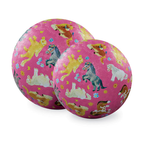 Crocodile Creek 5" Playground Ball - Pretty Ponies