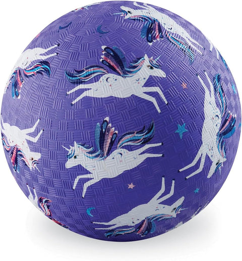 Crocodile Creek 5" Playground Ball - Purple Unicorn