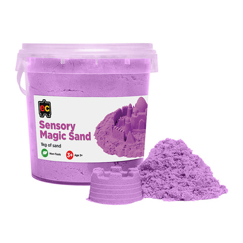 *EC Sensory Magic Sand  1kg Tub - Purple