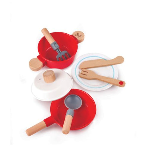 HAPE Play Essentials Chefs Cooking Set   The Toy Box HAPE Play Essentials Chefs Cooking Set 