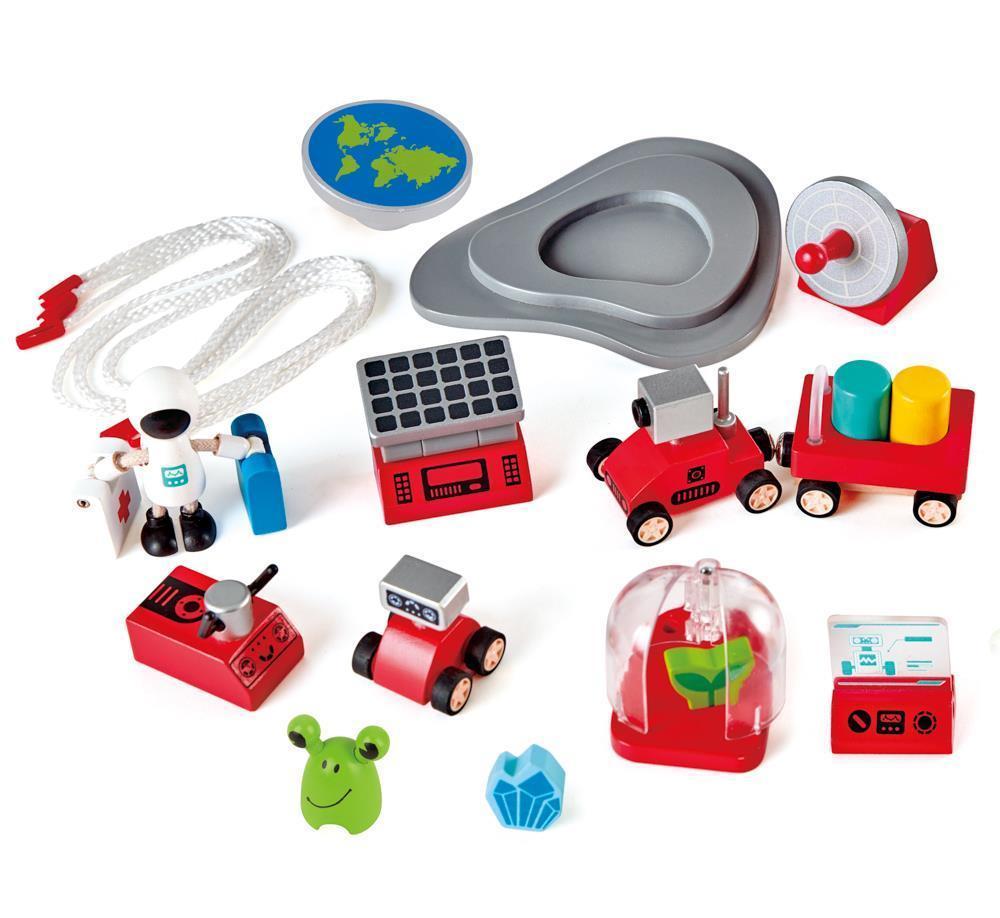 Hape Four Stage Rocket Ship The Toy Box