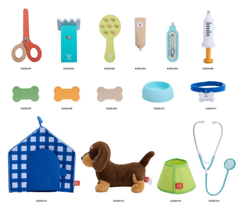 Hape Puppy Care Clinic Vet Set