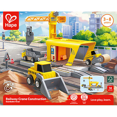 Hape Railway Crane Construction