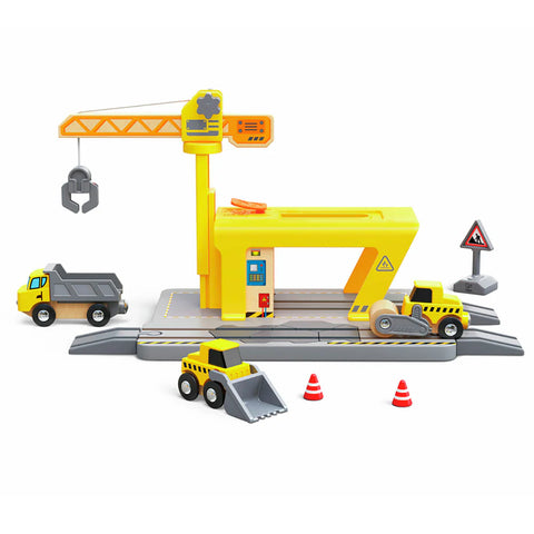 Hape Railway Crane Construction