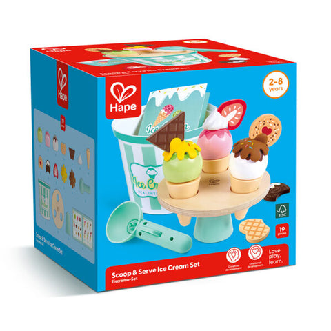 Hape Scoop & Serve Ice Cream Set