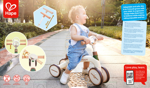 Hape Step By Step Tricycle