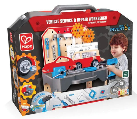 Hape Vehicle Service & Repair Workbench