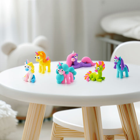 Hey Clay Single Pack - Rainbow Unicorn Cloudy