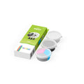 Image of a Hey Clay Single Pack - Sheep crafting kit from Hey Clay, designed for creating a sheep. The kit includes three small containers of clay in white, grey, and pink, along with a green box featuring an image of the finished sheep model on the front. Perfect for play-based learning and sensory development.