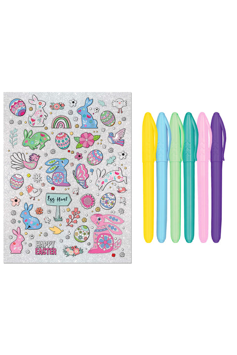 Hinkler Kaleidoscope Colouring Kit - Happy Easter