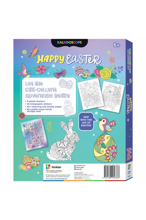 Hinkler Kaleidoscope Colouring Kit - Happy Easter