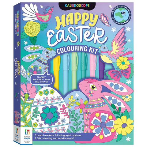 Hinkler Kaleidoscope Colouring Kit - Happy Easter