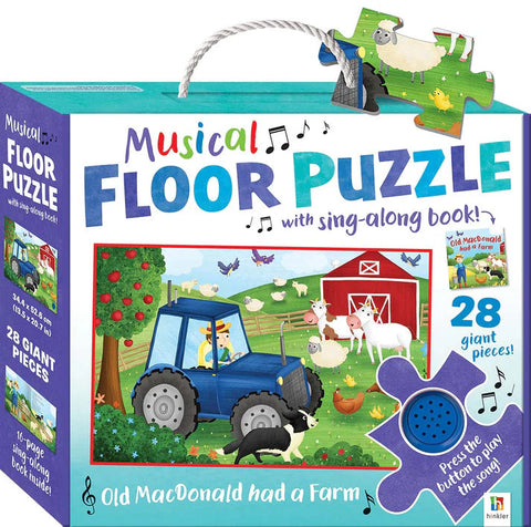 Hinkler Musical Floor Puzzle- Old Macdonald Had A Farm