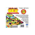 The Holdson Tyrannosaurus Rex Game is a colorful and exciting dinosaur board game for 2-4 players ages 6 and up. Featuring 17 different dinosaur pieces, players race around the board, using strategy to avoid the lurking Tyrannosaurus Rex. This classic board game by Holdson promises fun for all ages.