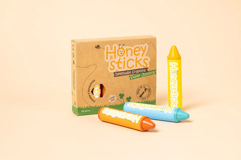 Honeysticks Beeswax Crayons Super Jumbo (6 pk)