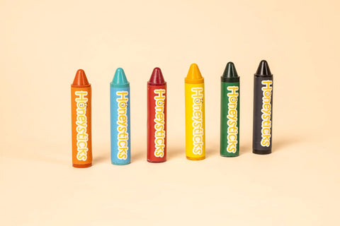 Honeysticks Beeswax Crayons Super Jumbo (6 pk)