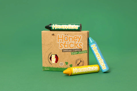 Honeysticks Beeswax Crayons Super Jumbo (6 pk)