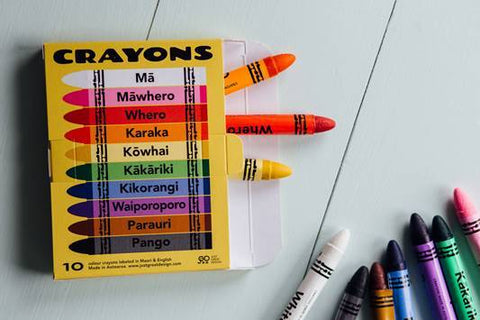 JGD Kiwiana Crayons