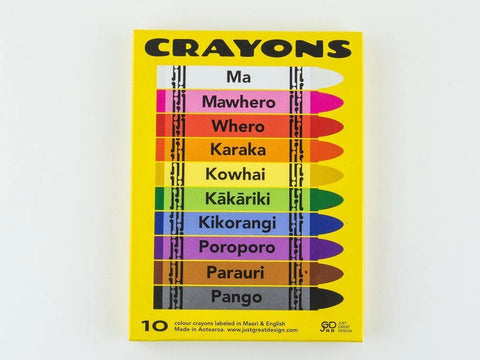 JGD Kiwiana Crayons