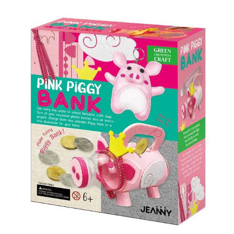 Jeanny Craft - Pink Piggy Bank