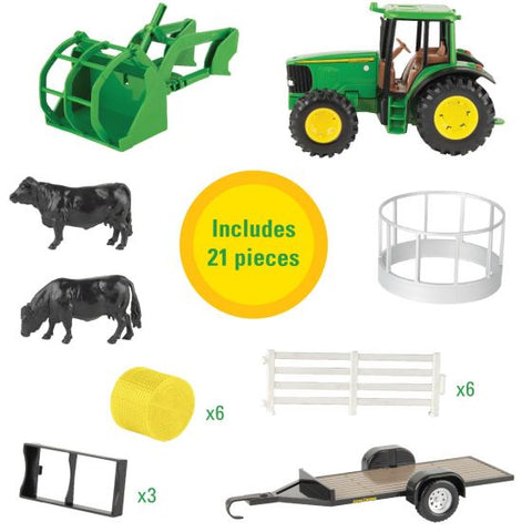 John Deere Hay Farm Set