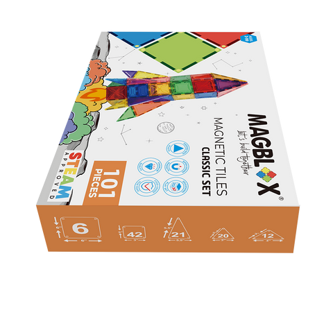 Magblox Rainbow Pack 101pc