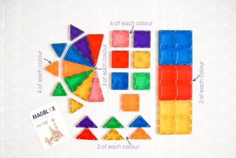 Magblox Rainbow Pack 101pc