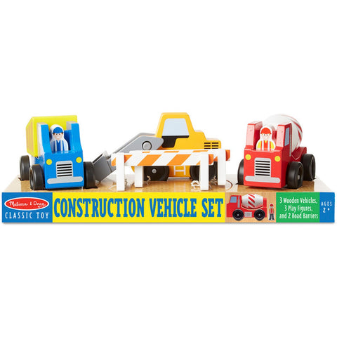 Melissa & Doug Construction Vehicle Set