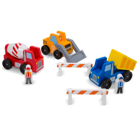 Melissa & Doug Construction Vehicle Set