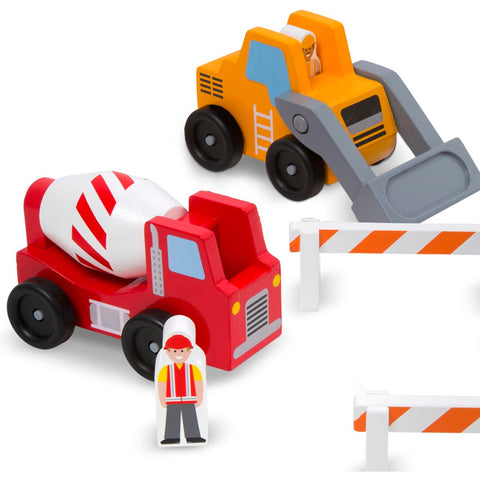 Melissa & Doug Construction Vehicle Set