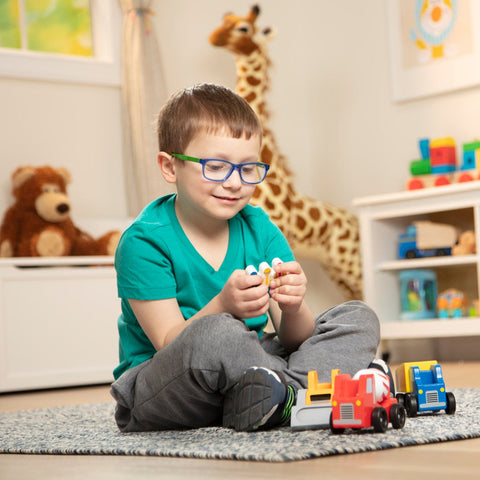 Melissa & Doug Construction Vehicle Set