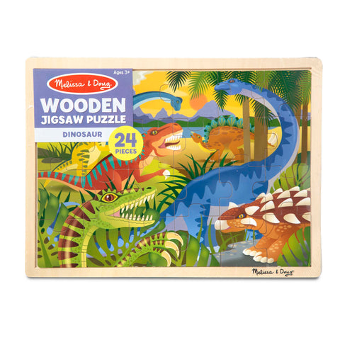 Melissa & Doug Dinosaur Jigsaw 24pc