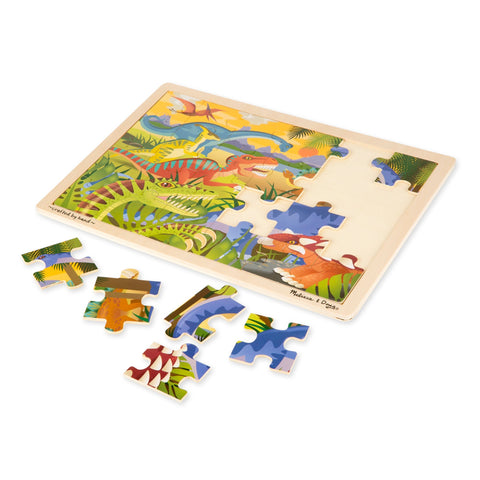 Melissa & Doug Dinosaur Jigsaw 24pc