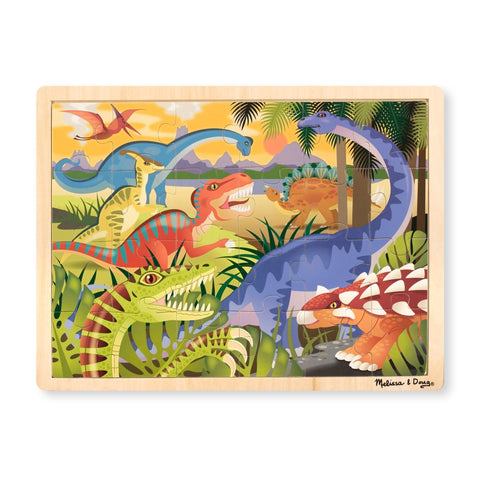 Melissa & Doug Dinosaur Jigsaw 24pc