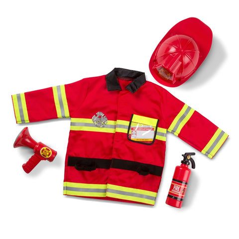 Melissa & Doug Fire Chief Role Play Costume Set