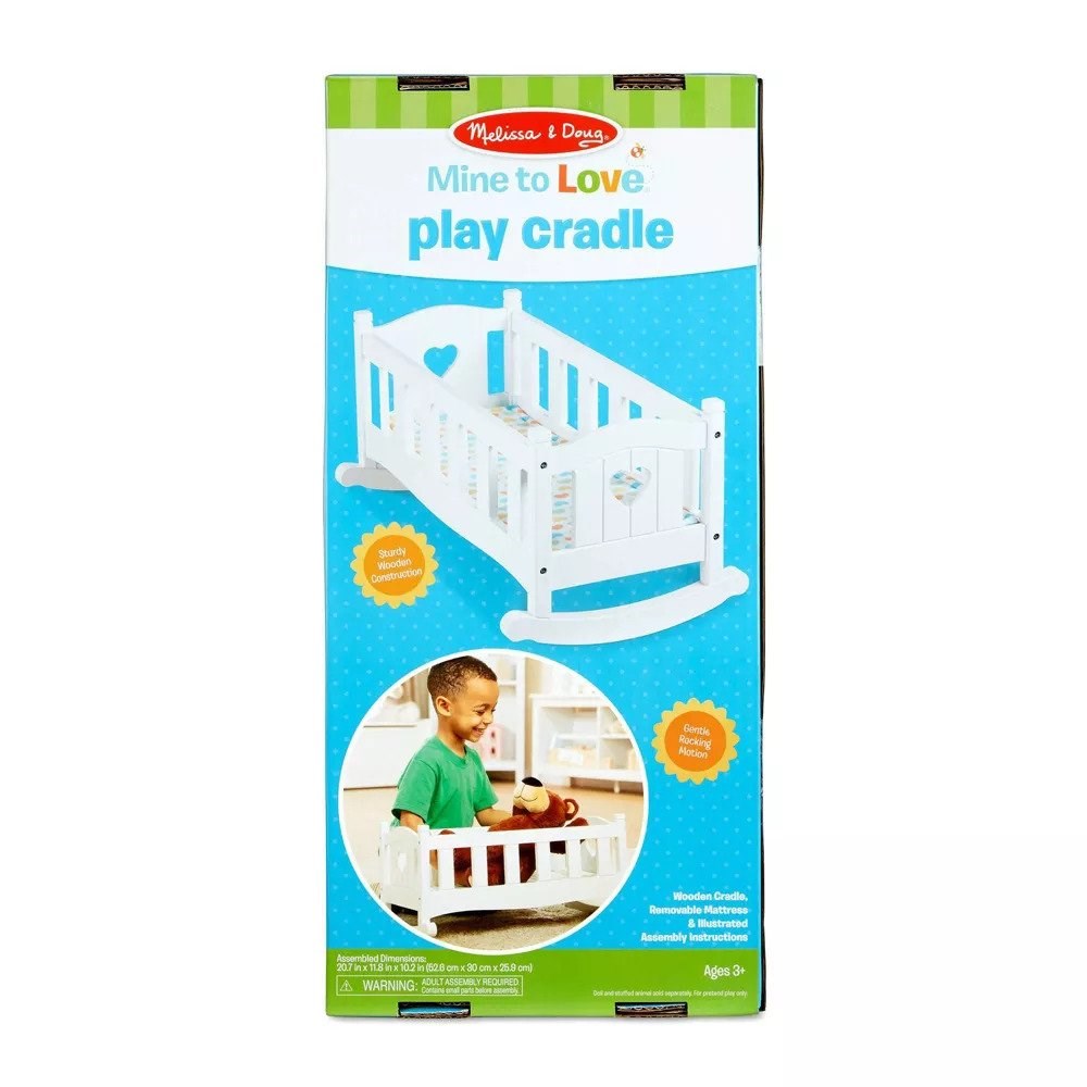 Melissa and doug cradle hotsell