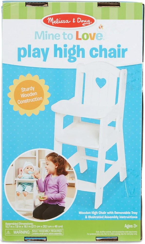 Melissa & doug high chair sale