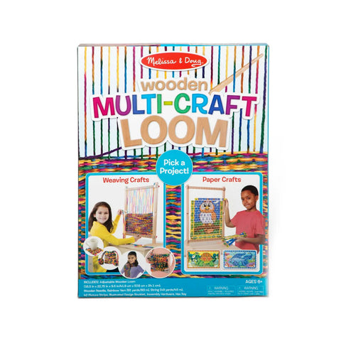 *Melissa & Doug Multi-Craft Weaving Loom