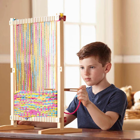 *Melissa & Doug Multi-Craft Weaving Loom