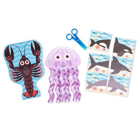 Melissa & Doug Sea Life Scissor Skills