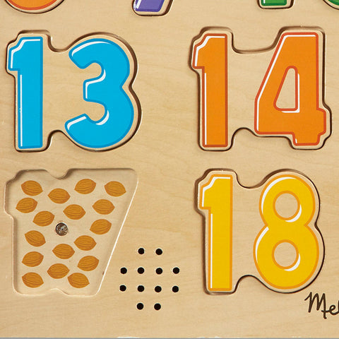 Melissa & Doug See & Hear Numbers Sound Puzzle