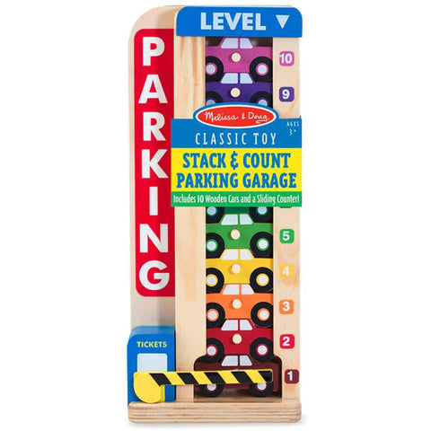 Melissa & Doug Stack & Count Parking Garage